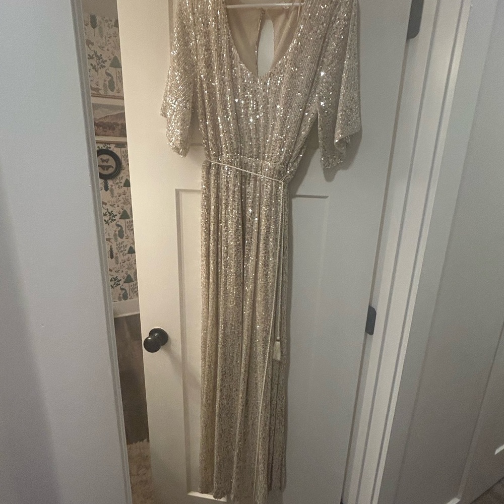 Sequin Evening Gown